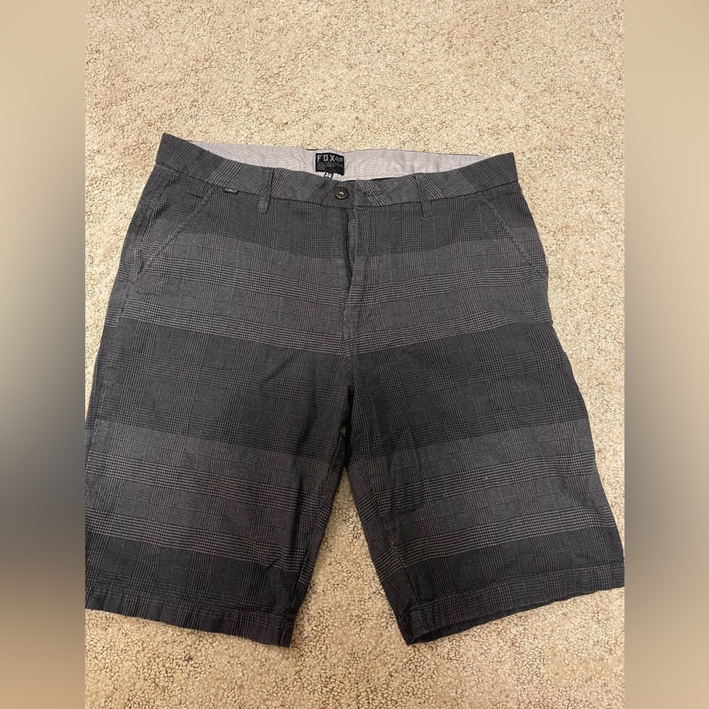 Men’s Fox Plaid Shorts